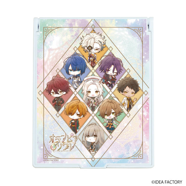 『オランピアソワレ』デカキャラミラー02/集合デザイン(グラフアートイラスト)